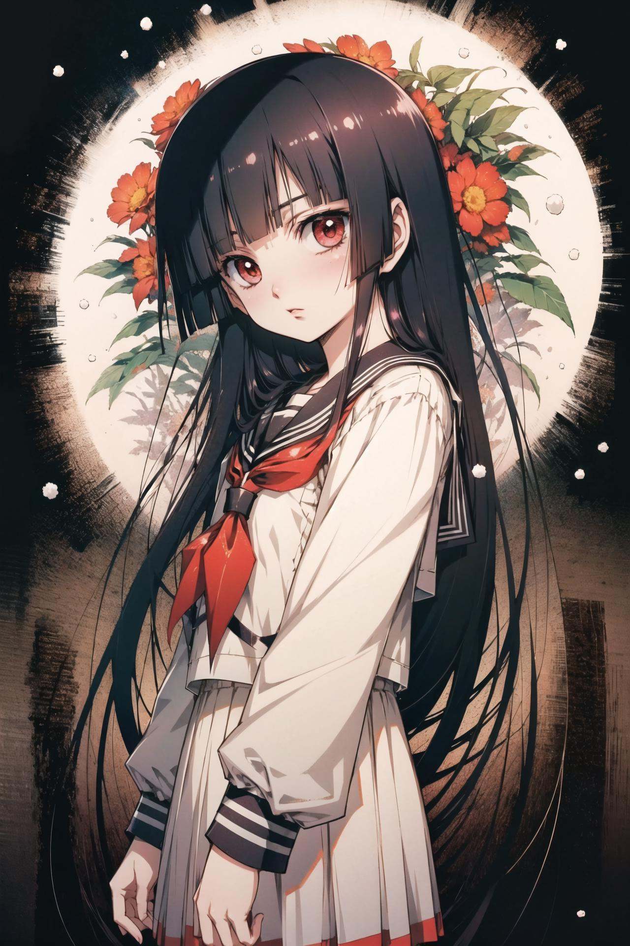 Enma Ai,  1girl,  solo on Tensor.Art