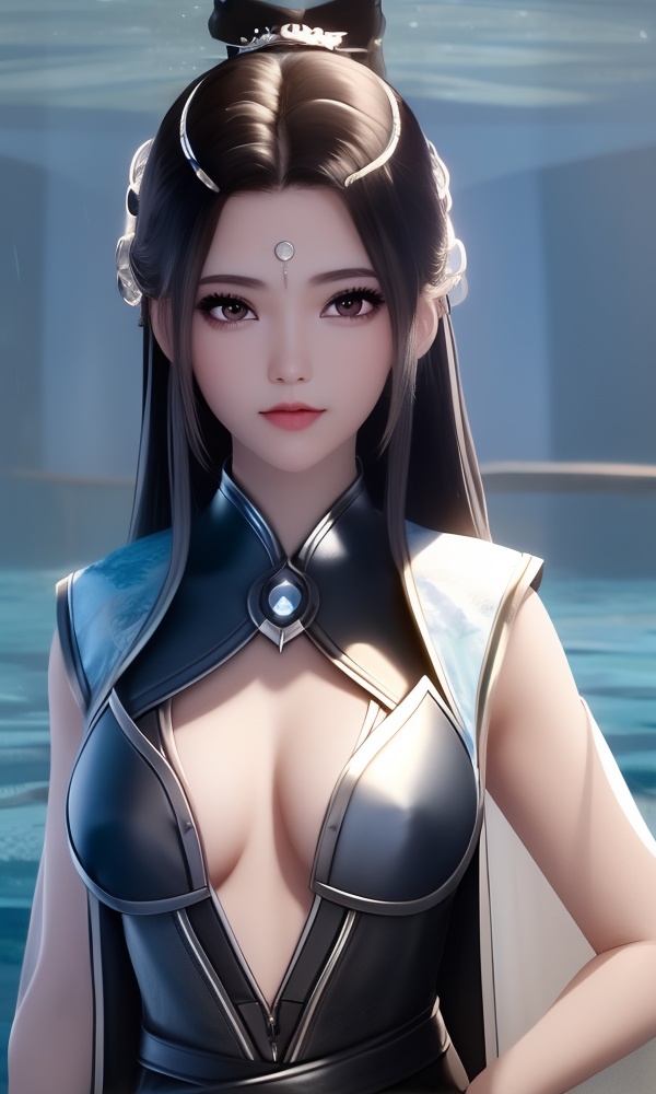 (,1girl, ,best quality, ),looking at viewer, <lora:405-DA-太一剑仙传-孤傲雪:0.8> ,ultra detailed 8k cg, ultra detailed background,  ,masterpiece, (( , )) , lake,upper body,   (()), (),