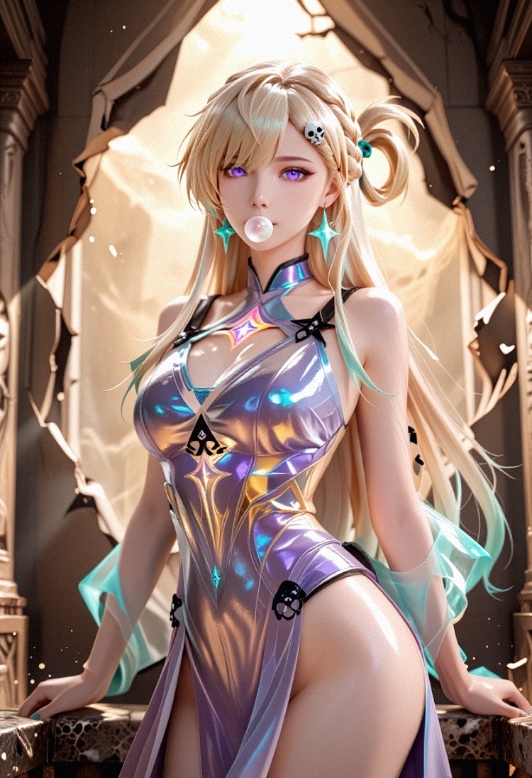 【nnegrat】鸣潮-琳奈-厚涂2.5D-High by nnegrat on Tensor.Art