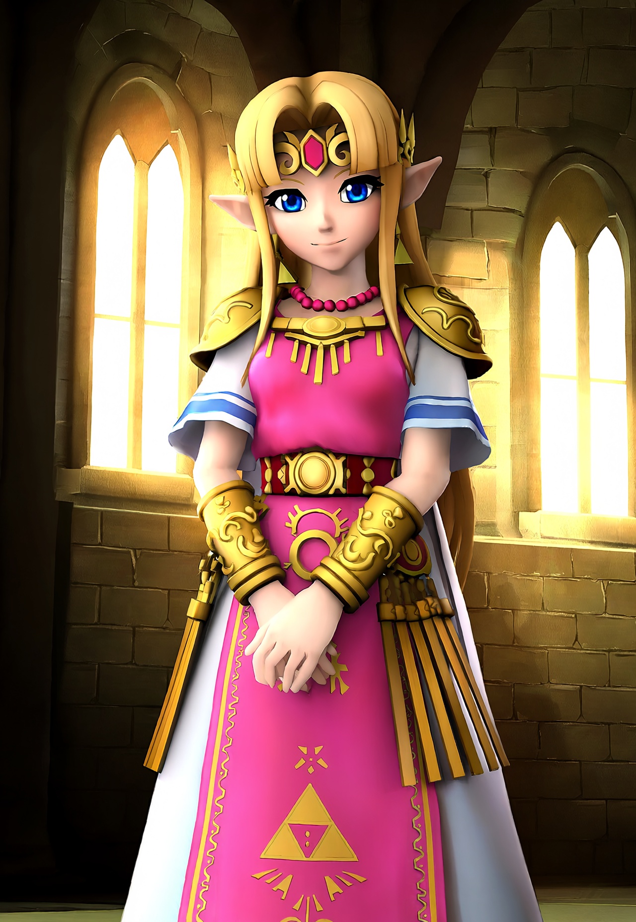 safe,  1girl,  princess zelda on Tensor.Art