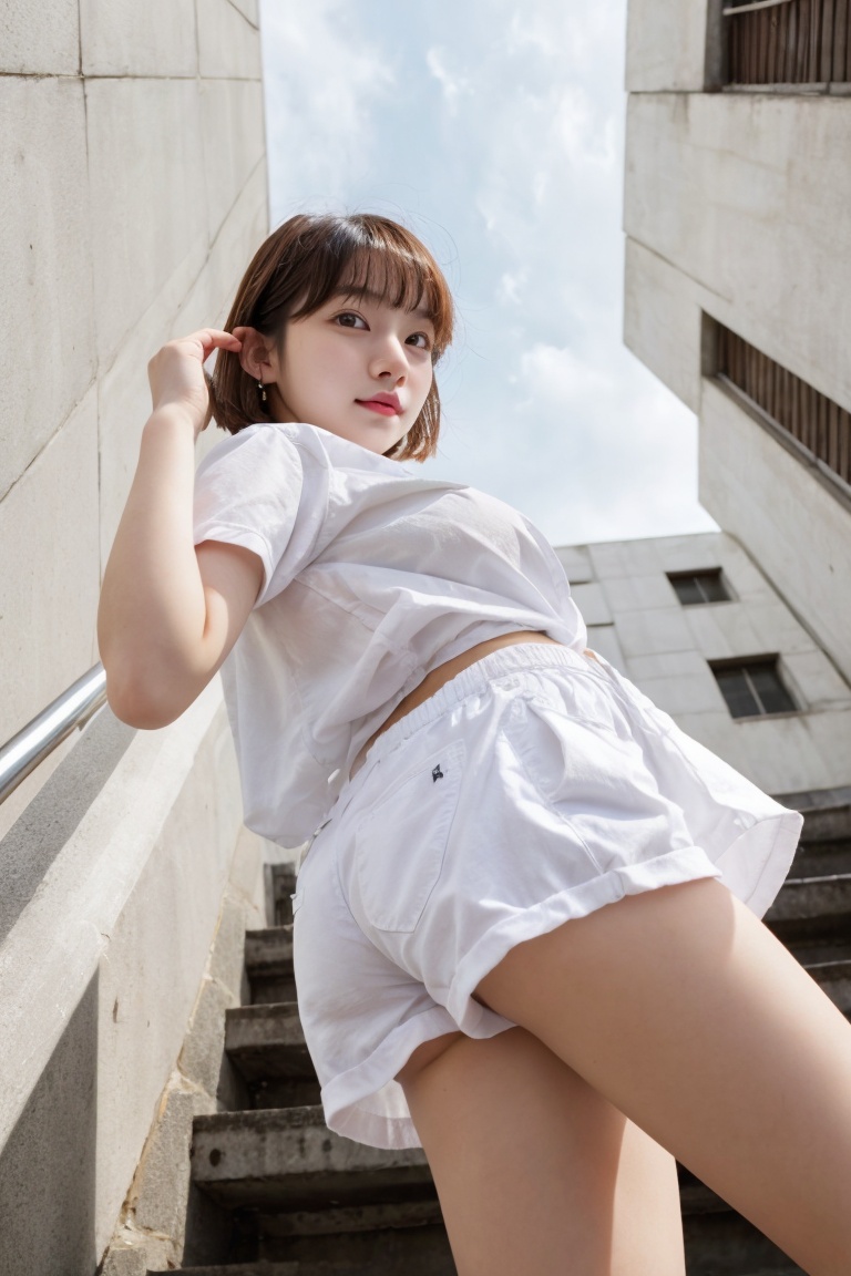 ((different clothes)),  (((Petite))) ,  portrait photo of a 18 years old j-pop girl on Tensor.Art