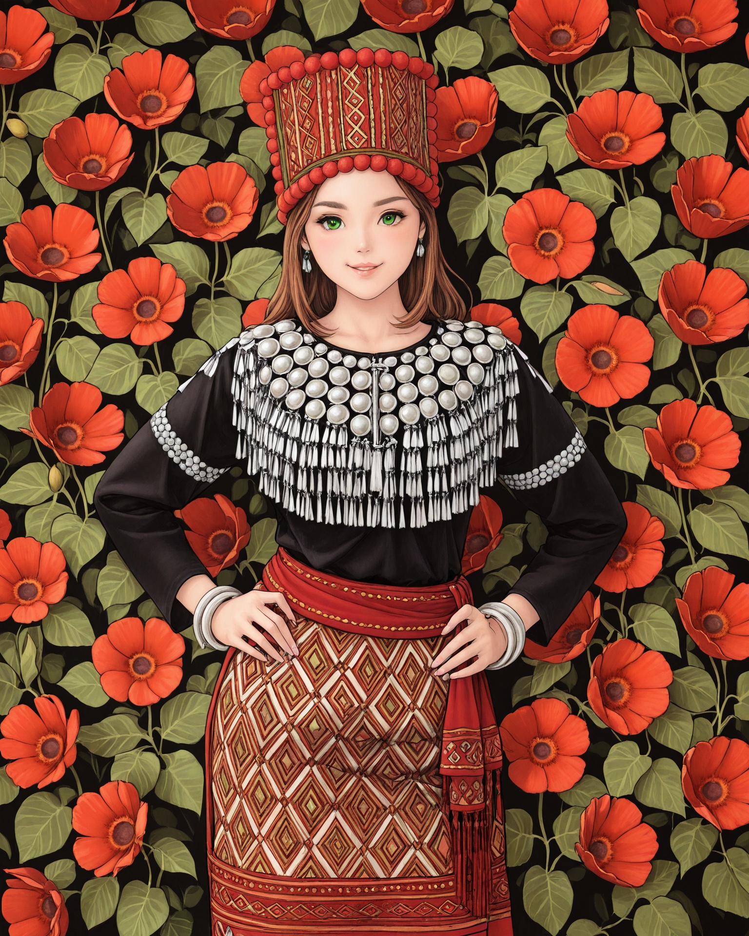 1girl,  ,  kachinfa on Tensor.Art