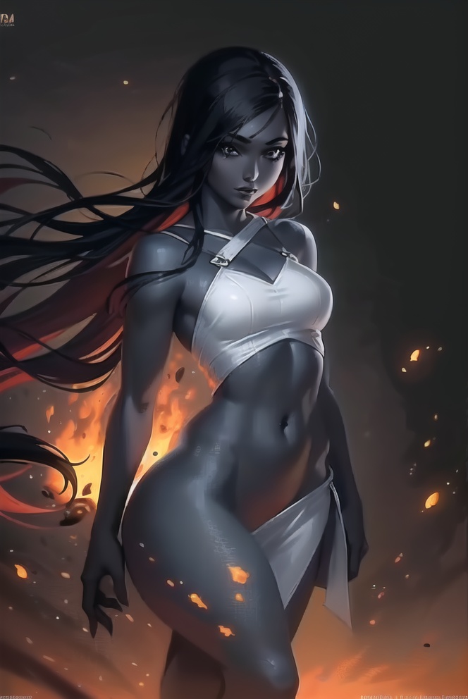 1girl,  solo,  long hair on Tensor.Art