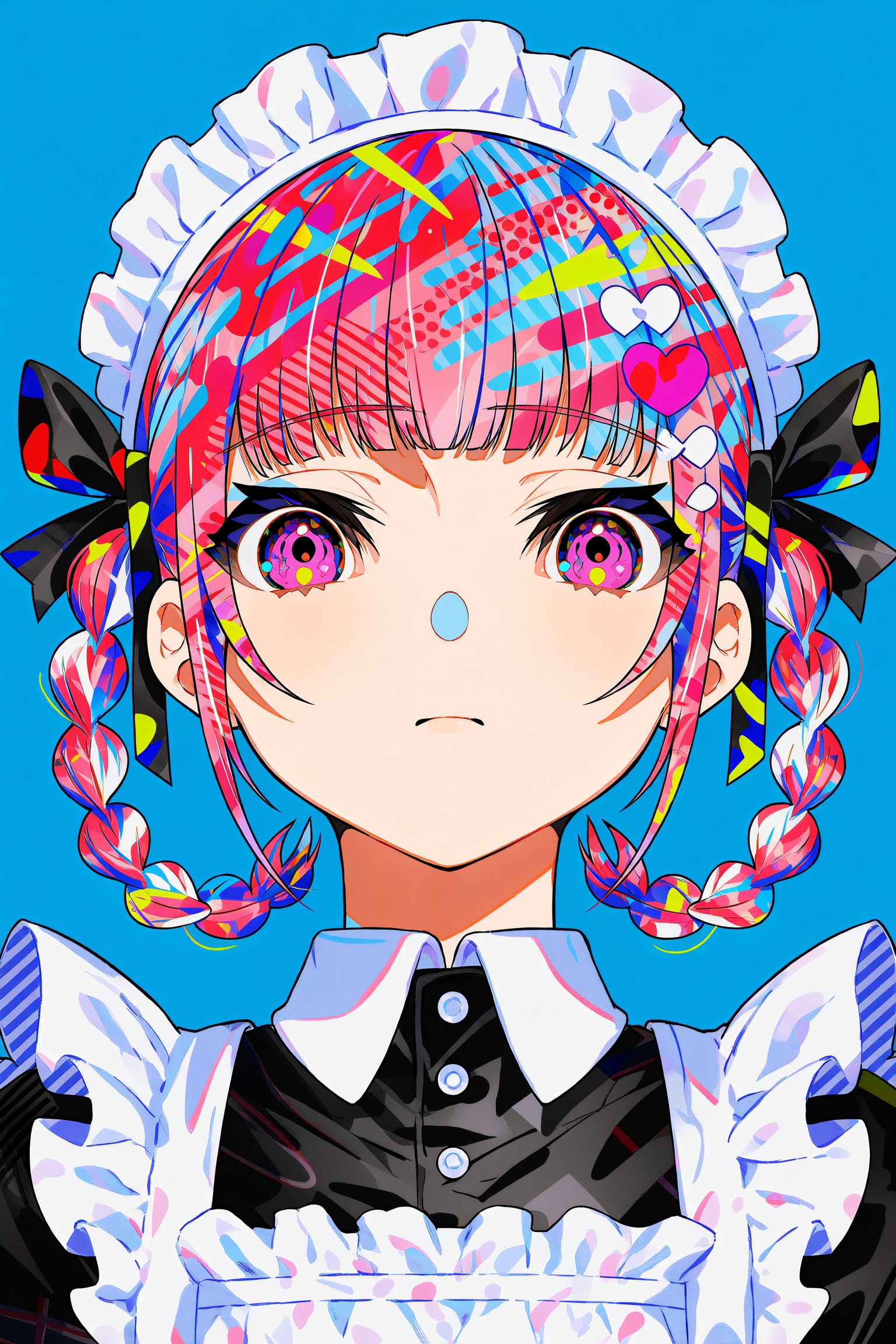 1girl,  solo,  colorful on Tensor.Art