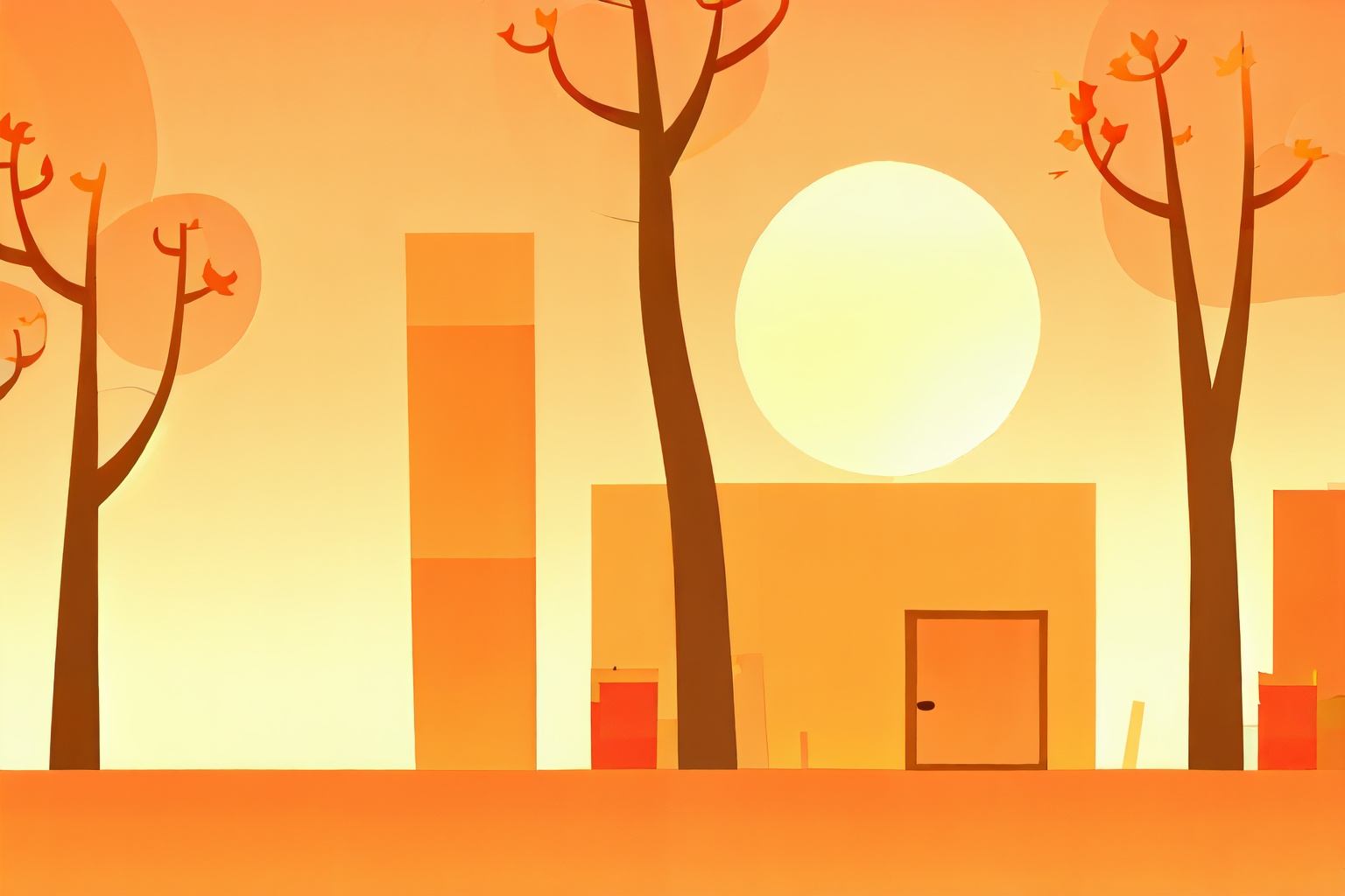 nitw style,  sun,  no humans on Tensor.Art