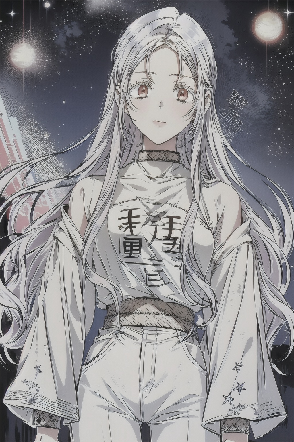 1girl,  solo,  red eyes on Tensor.Art