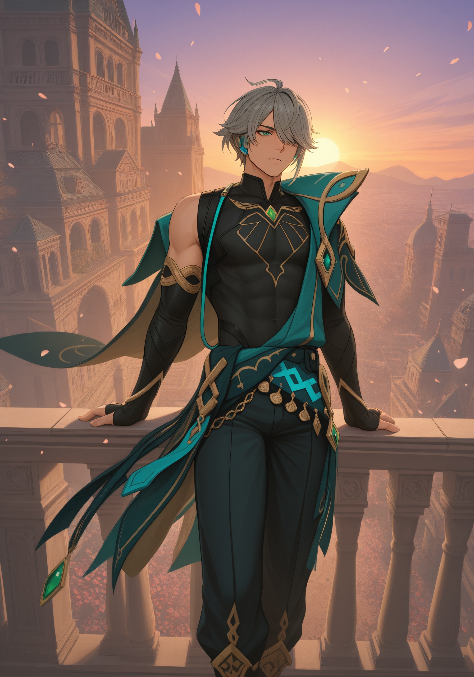 masterpiece,  best quality,  1boy on Tensor.Art