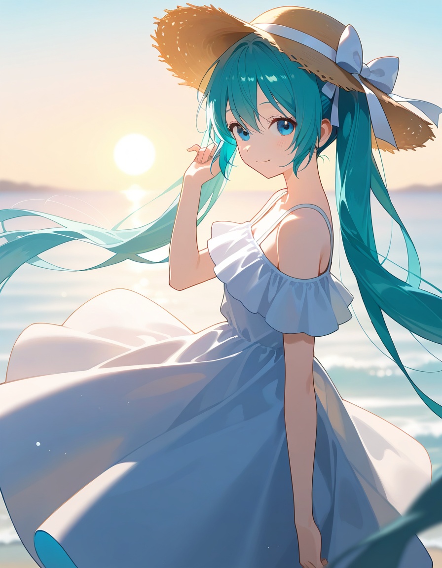 1girl,  bangs,  bare_shoulders on Tensor.Art