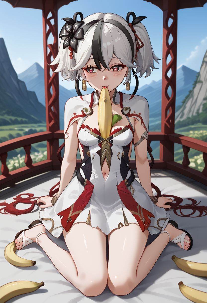 1girl,  solo,  blush on Tensor.Art