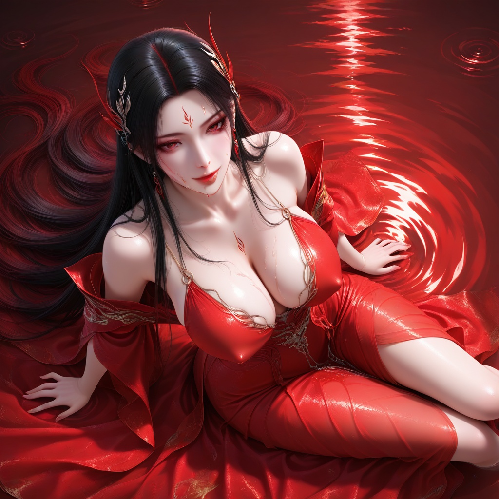 realistic,  1girl,  breasts on Tensor.Art