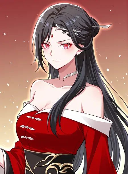 1 girl,  solo,  long hair on Tensor.Art