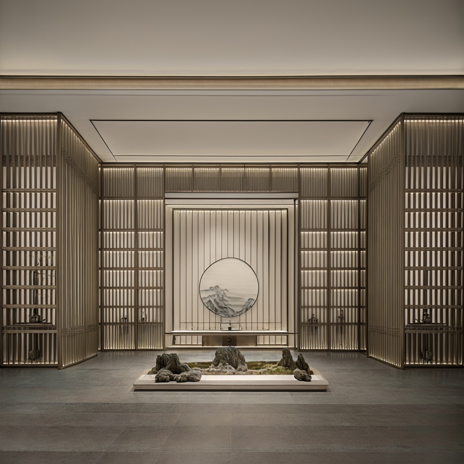 Neo-ch,masterpiece,bestquality,8k,officialart,ultrahighres,advertising style, magazine cover,Classical, Ming and Qing, Chinese, Oriental, stable, luxurious, Ancient rhyme, scenery, no humans, tree, sky, outdoors, night, architecture, building, east asian architecture, window, bare tree(best quality:1.2), (ultra-high resolution:1.2), (realistic:1.2), (8k:1.2), insanely detailed, hyper quality, ultra detailed,