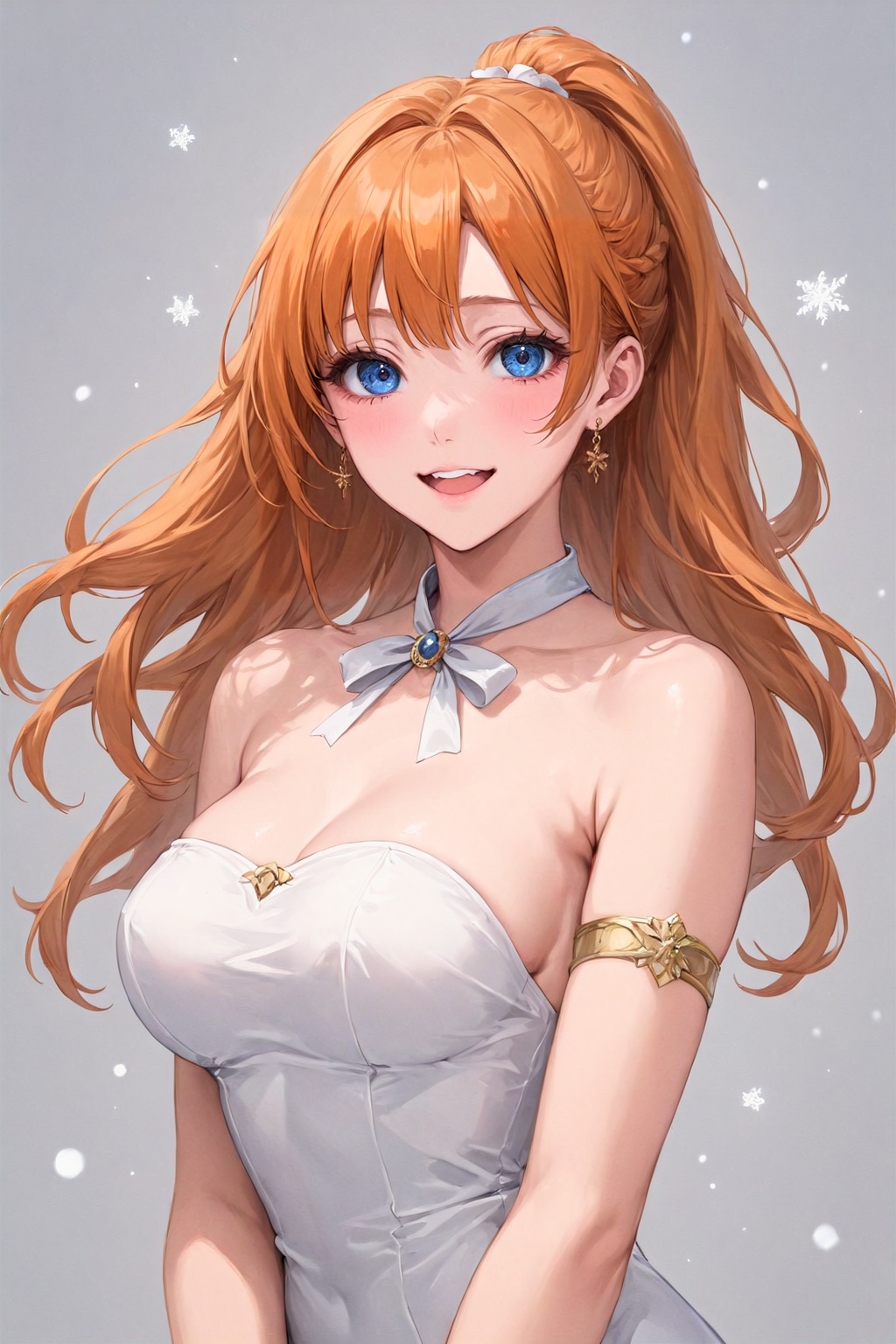 1girl,  armlet,  bangs on Tensor.Art