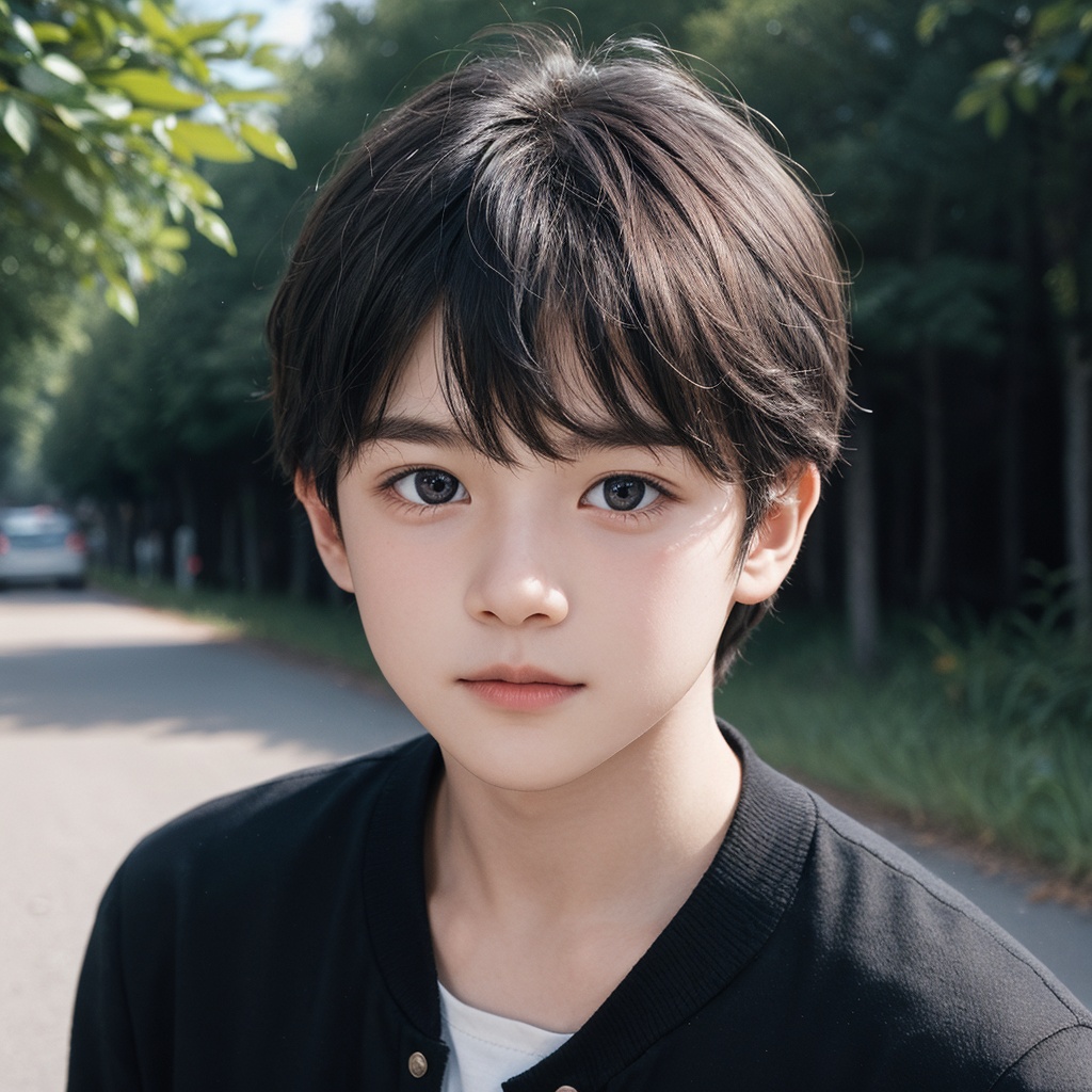 1boy,close up,outdoor,