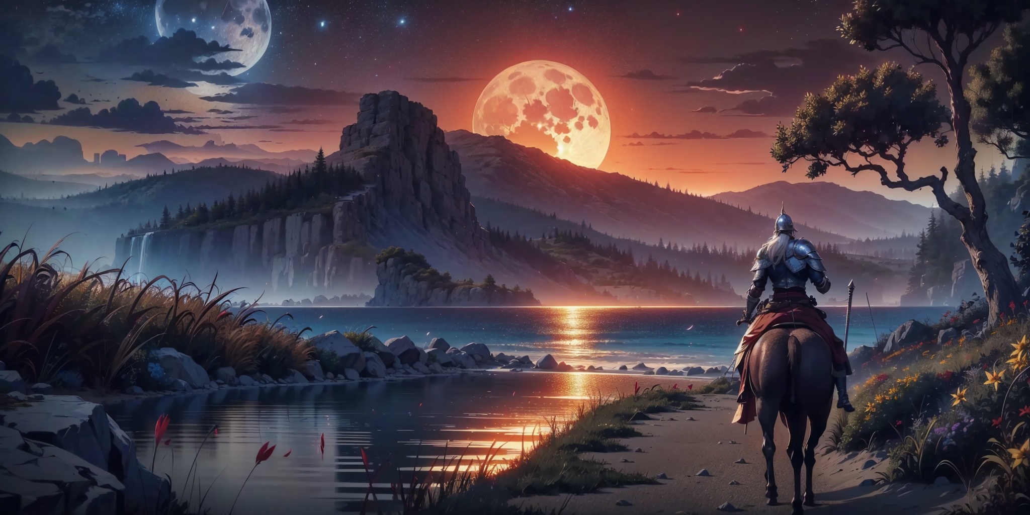 Beautiful outdoor,  outdoors,  Shadowland on Tensor.Art