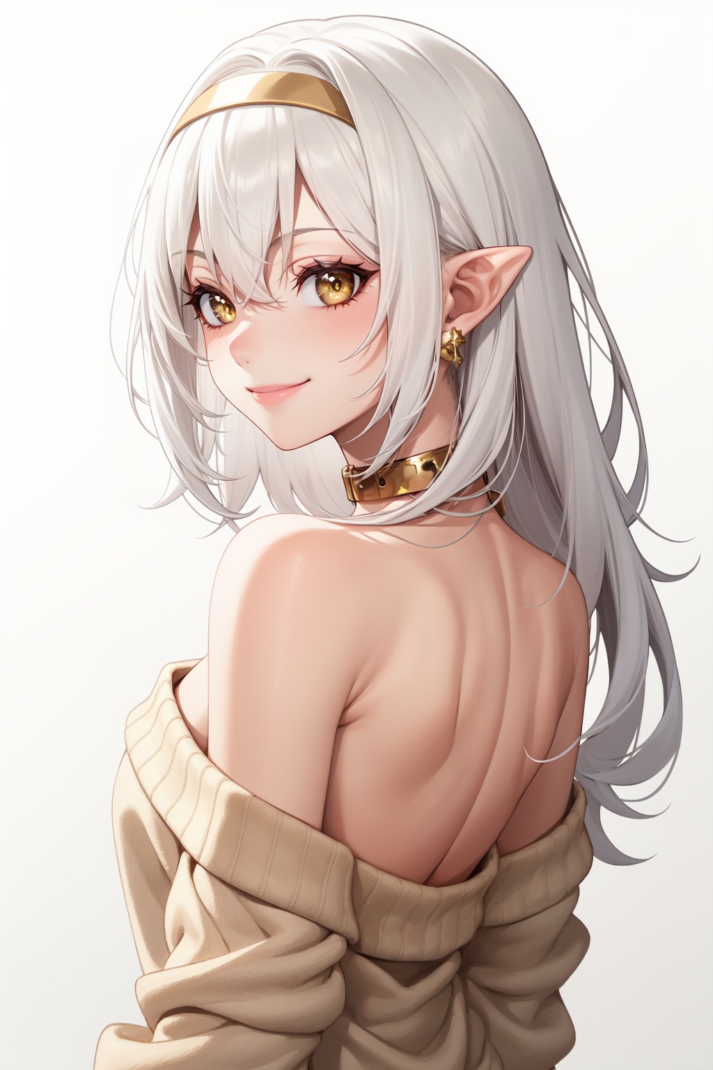 1girl,  solo,  upper body on Tensor.Art