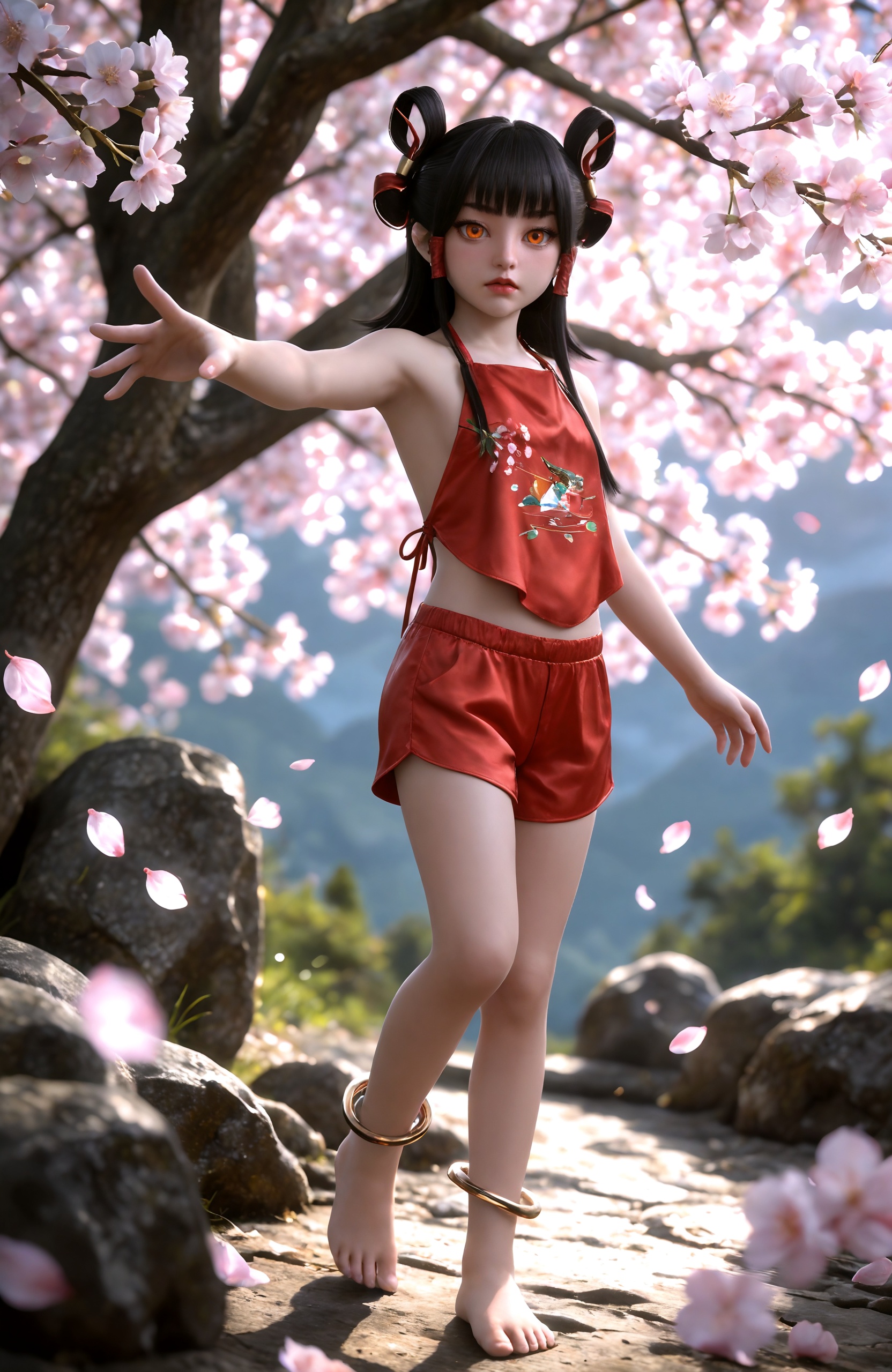 1girl,  black hair,  long hair by 天海TianHai on Tensor.Art
