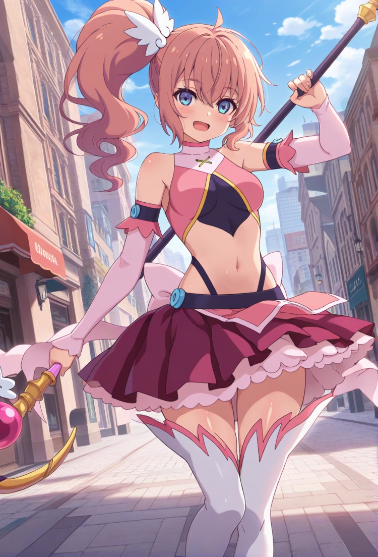 天月めぐる／エンジェルローズ (ツインエンジェルBREAK) by love navel on Tensor.Art