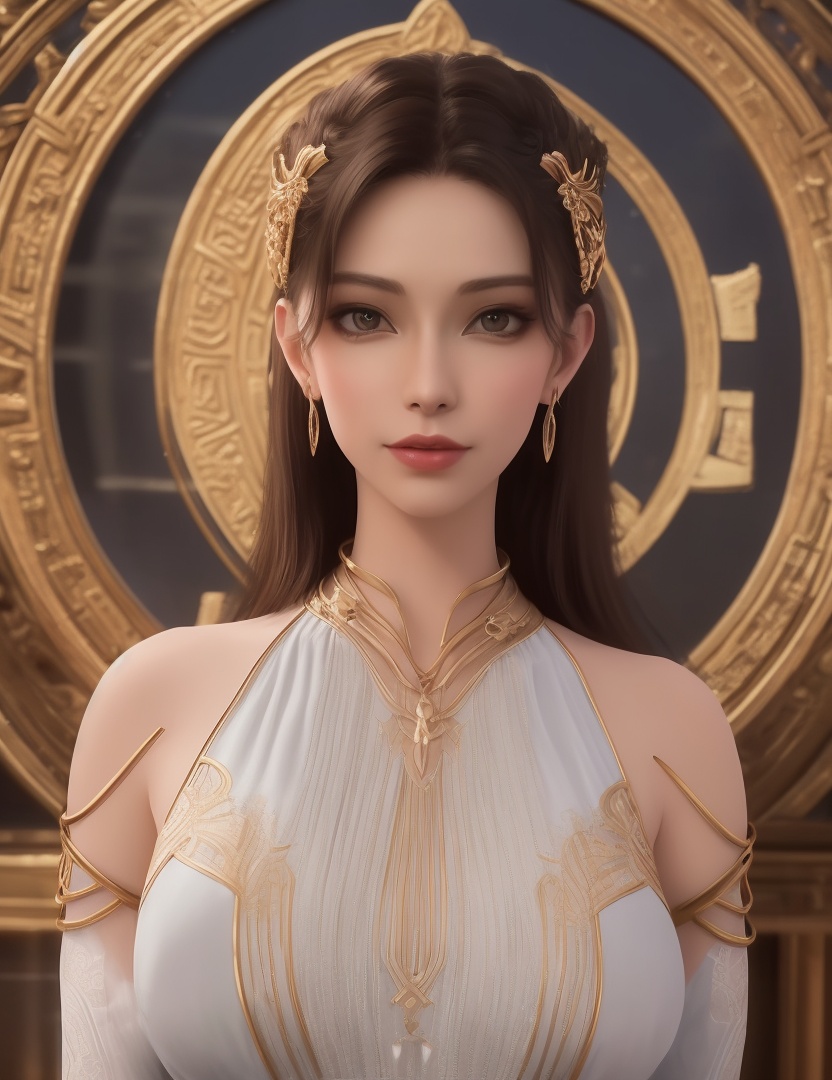 ultra realistic 8k cg, picture-perfect face, flawless, clean, masterpiece, professional artwork, famous artwork, cinematic lighting, cinematic bloom, perfect face, beautiful face, beautiful eyes, ((perfect female body, narrow waist)), red eyes, gorgeous queen, royal, divine, goddess, godlike, (royal palace), fantasy, dreamlike, unreal, science fiction, , beautiful clothes, lace, lace trim, lace-trimmed legwear, nsfw, breasts out,  (rich:1.4), prestige, luxury, jewelry, diamond, gold, pearl, gem, sapphire, ruby, emerald, intricate detail, delicate pattern, sexy, charming, alluring, seductive, erotic, enchanting, hair ornament, necklace, earrings, bracelet, armlet, ,(solo:1.5, ) (1girl:1.8),(,gigantic breasts,)<lora:DA_HenRenDaDi:0.5>