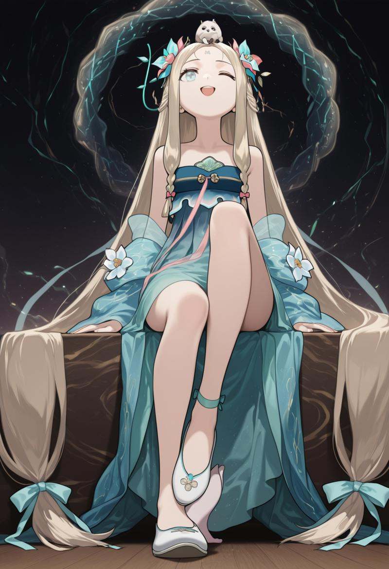 hengsha \(newmoontx\),  low-tied long hair,  twin braids on Tensor.Art