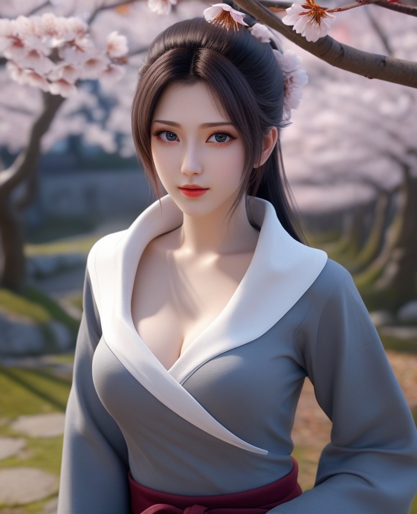 <lora:577-DA-XL-斗破苍穹-云韵-黑服:0.8>(,1girl, ,best quality, ),looking at viewer,  ,ultra detailed 8k cg,ultra detailed background,ultra realistic 8k cg, ,masterpiece, (( , )),, ,science fiction,mole, ultra realistic 8k cg, ,    ,(,cherry blossoms, autumn leaves,perfect cherry blossom,   ), (cleavage),