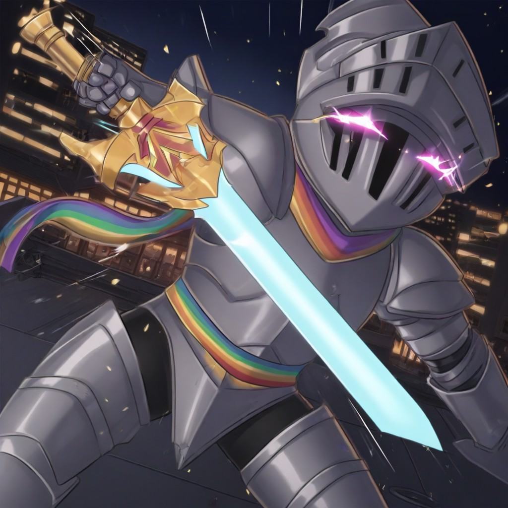 1girl,  solo,  knight on Tensor.Art
