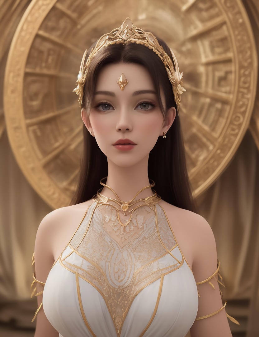 ultra realistic 8k cg, picture-perfect face, flawless, clean, masterpiece, professional artwork, famous artwork, cinematic lighting, cinematic bloom, perfect face, beautiful face, beautiful eyes, ((perfect female body, narrow waist)), red eyes, gorgeous queen, royal, divine, goddess, godlike, (royal palace), fantasy, dreamlike, unreal, science fiction, , beautiful clothes, lace, lace trim, lace-trimmed legwear, nsfw, breasts out,  (rich:1.4), prestige, luxury, jewelry, diamond, gold, pearl, gem, sapphire, ruby, emerald, intricate detail, delicate pattern, sexy, charming, alluring, seductive, erotic, enchanting, hair ornament, necklace, earrings, bracelet, armlet, ,(solo:1.5, ) (1girl:1.8),(,gigantic breasts,)<lora:DA_HenRenDaDi:0.5>
