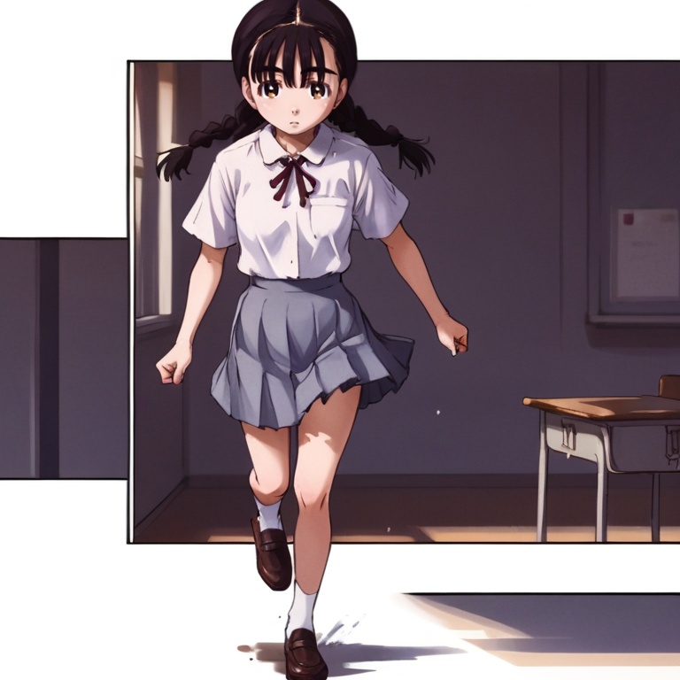 looking at viewer,  solo,  SecretaryTsuda on Tensor.Art