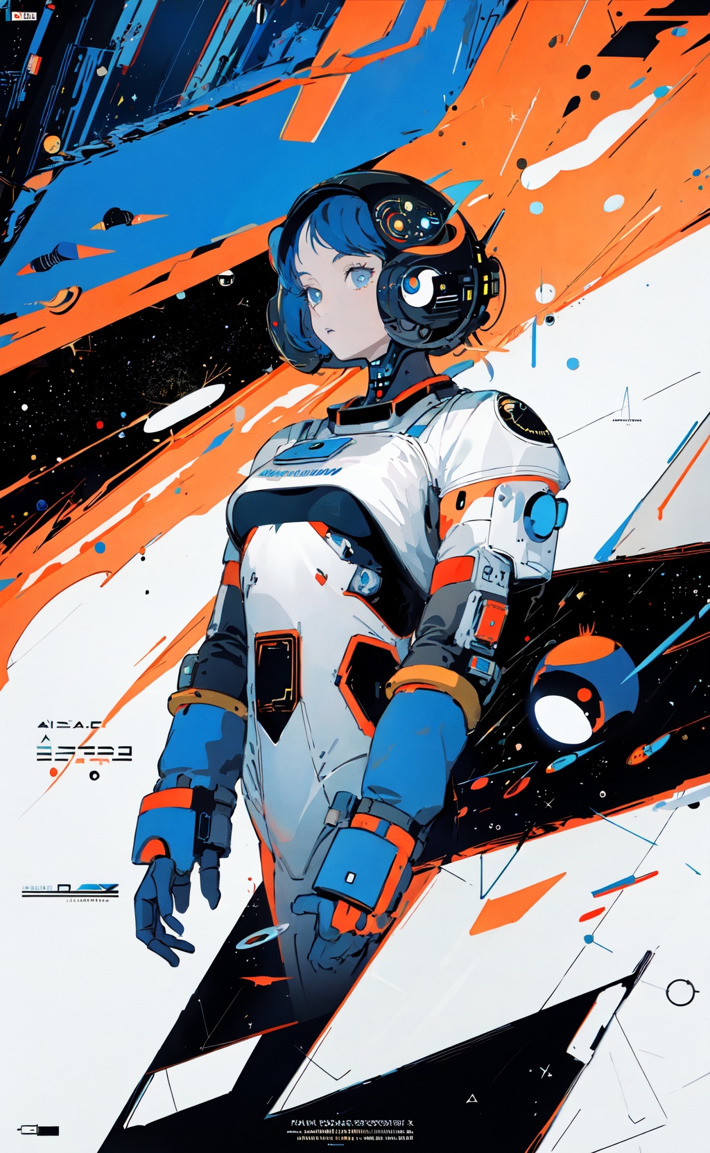 space thriller movie poster,  masterpiece,  best quality on Tensor.Art