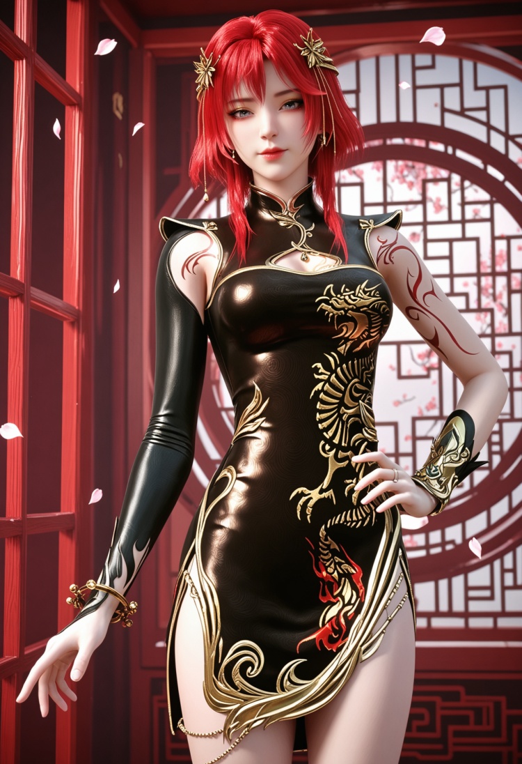 朱绾-国漫-Illustrious光辉 by 云落 on Tensor.Art