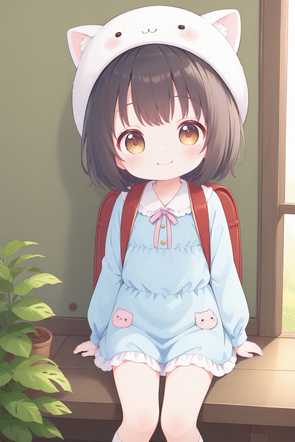 solo,1girl,cute girl,little_girl,loli,child,kawaii,smile,
