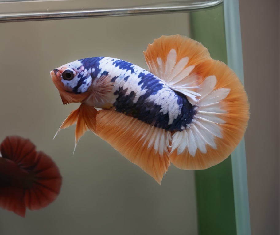 betta hmpk,  realistic,  animal focus on Tensor.Art