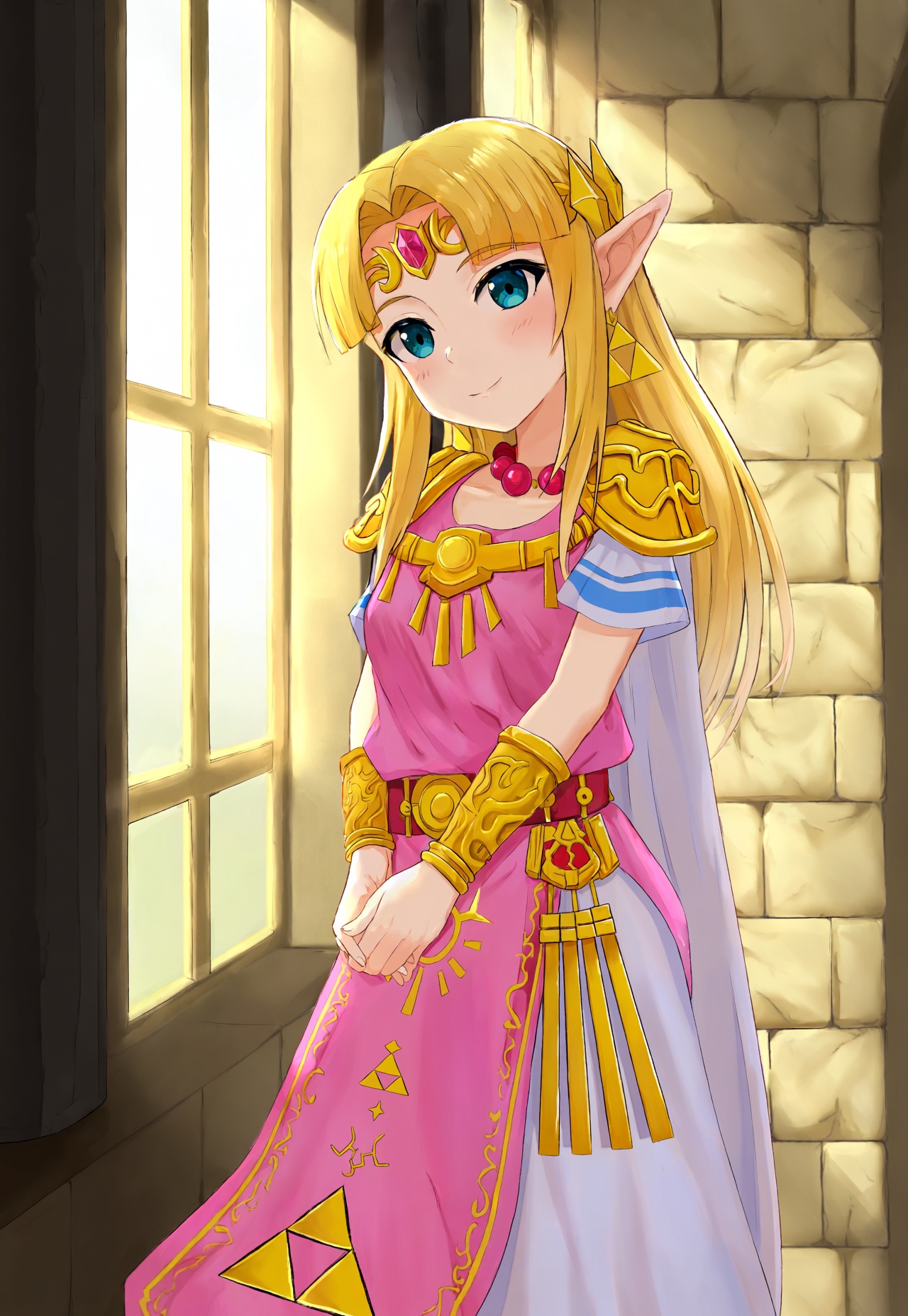 safe,  1girl,  princess zelda on Tensor.Art