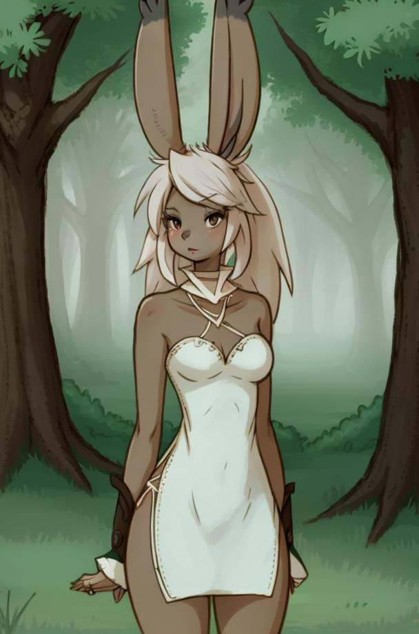VieraCzar,  (viera,  dark skin on Tensor.Art