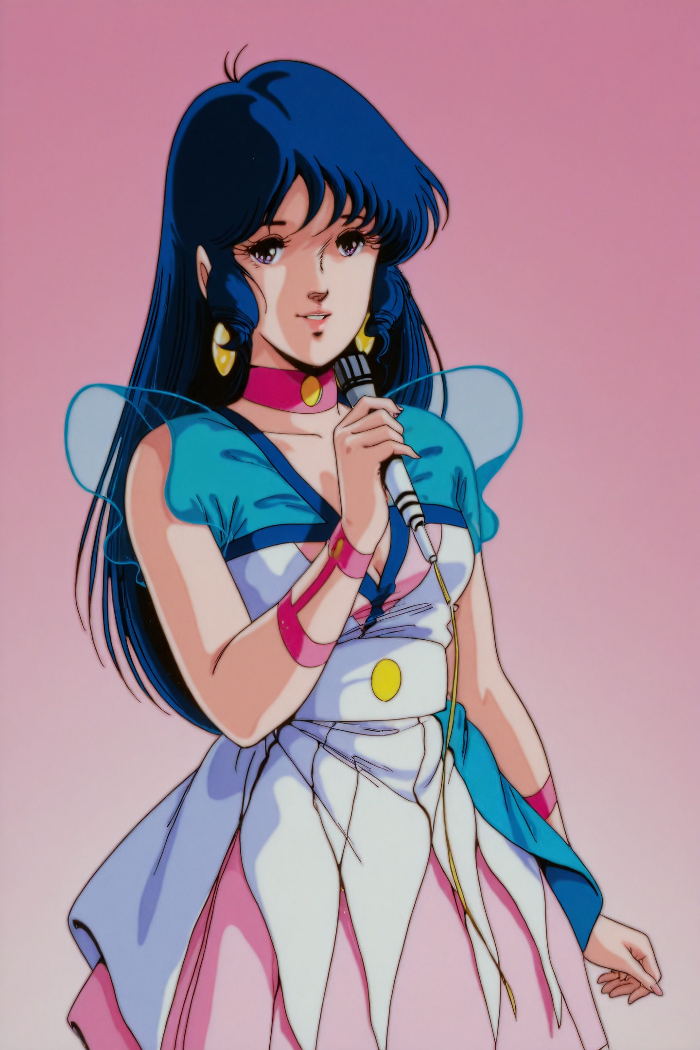 Anime Style,  Lynn Minmay,  1girl on Tensor.Art