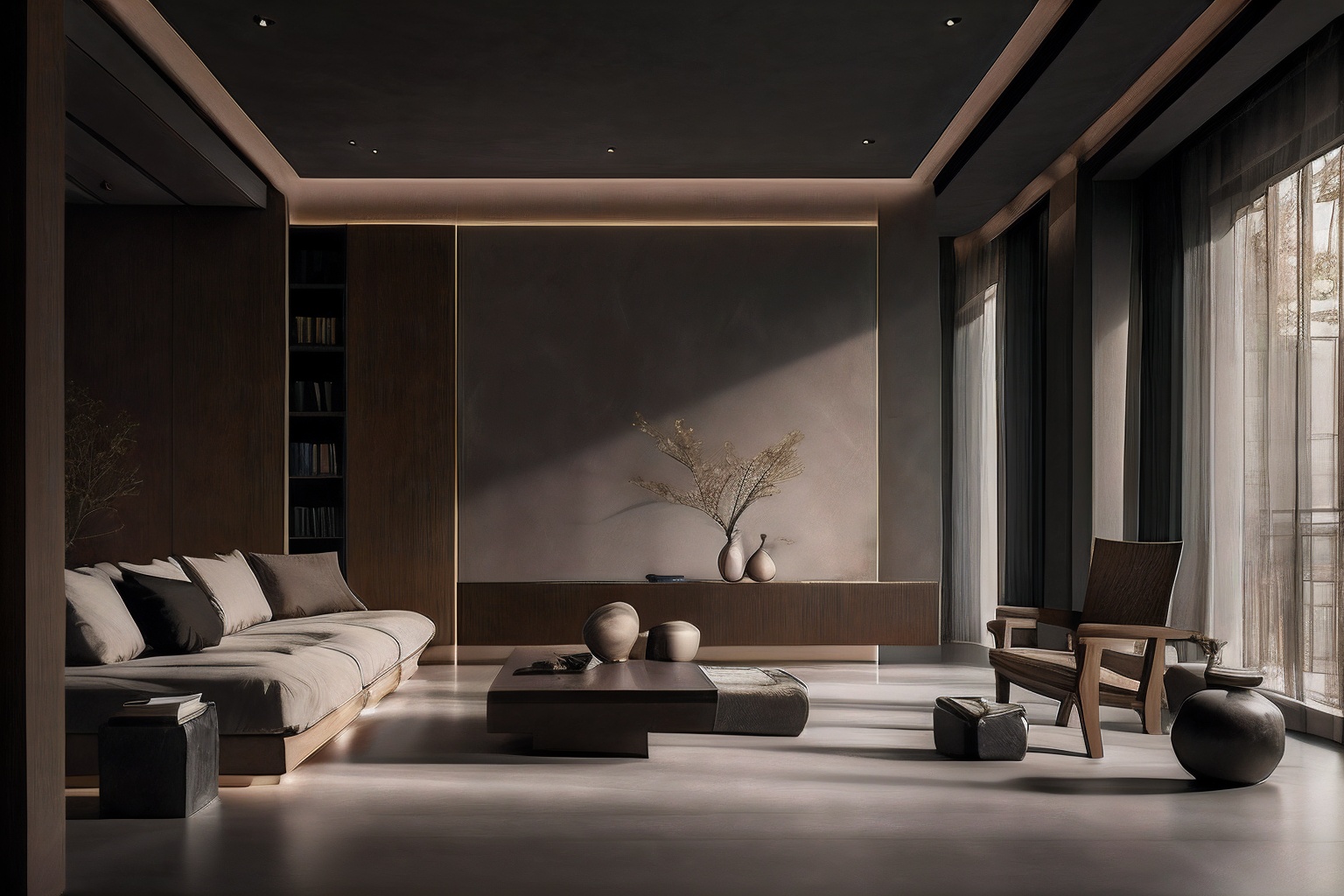 Lao Chen Jingdian, Living room, TV, no humans, , window, table, book,interior design, living room, masterpiece,best quality,unreal engine 5 rendering,movie light,movie lens,movie special effects,detailed details,HDR,UHD,8K,Indoor, living room, TV_ cabinet 