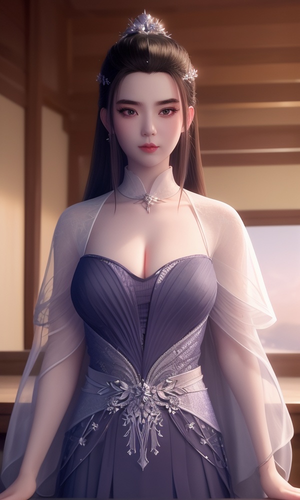 (,1girl, ,best quality, ),looking at viewer, <lora:431-DA-逆天邪神-楚月婵:0.8> ,ultra detailed background,ultra detailed background,ultra realistic 8k cg, , ,masterpiece, (( , )),, ultra realistic 8k cg, ,      ,lily \(flower\) ,full moon ,strawberry blossoms      (cleavage), (), 