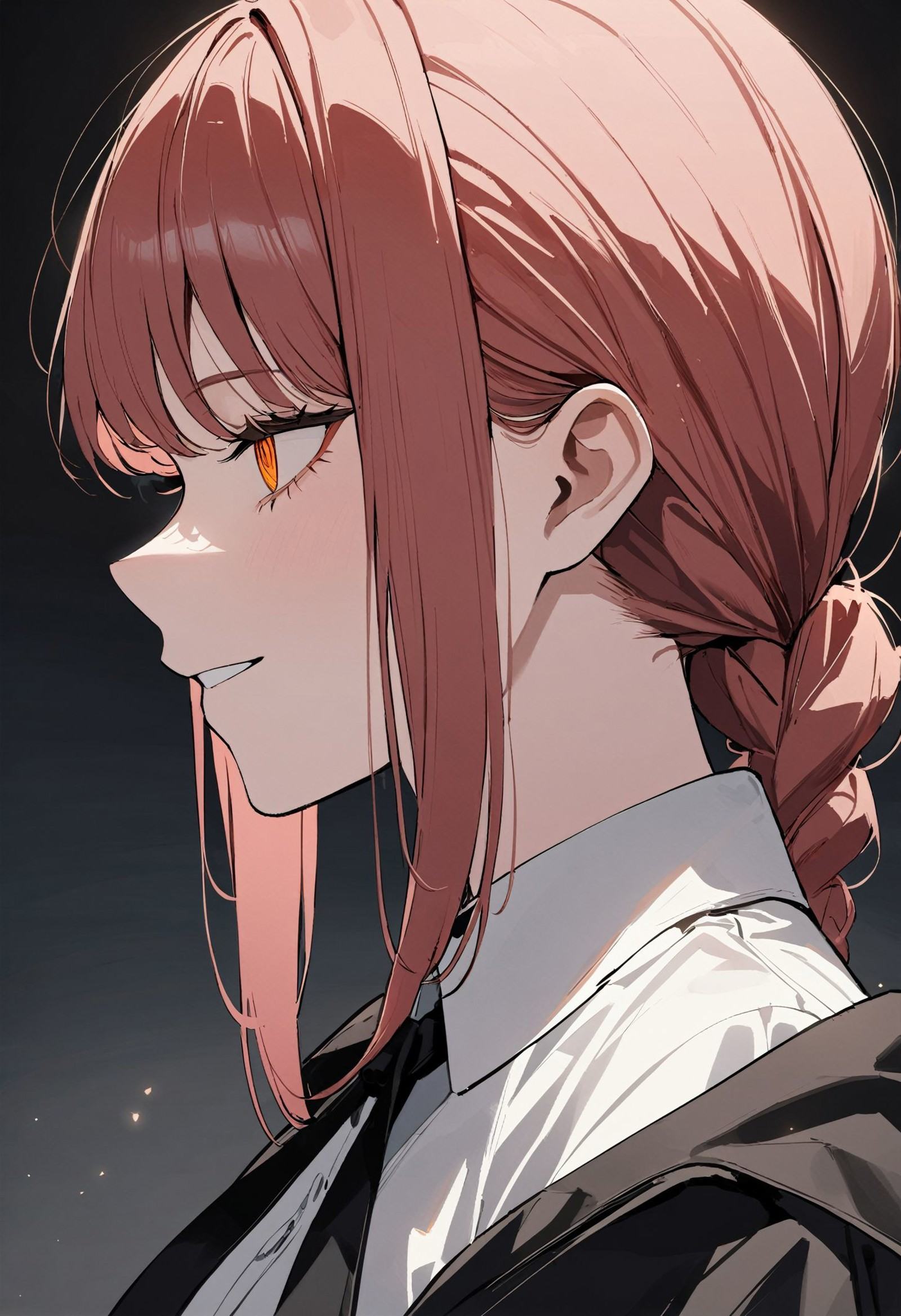 1girl,  makima \(chainsaw man\),  chainsaw man on Tensor.Art