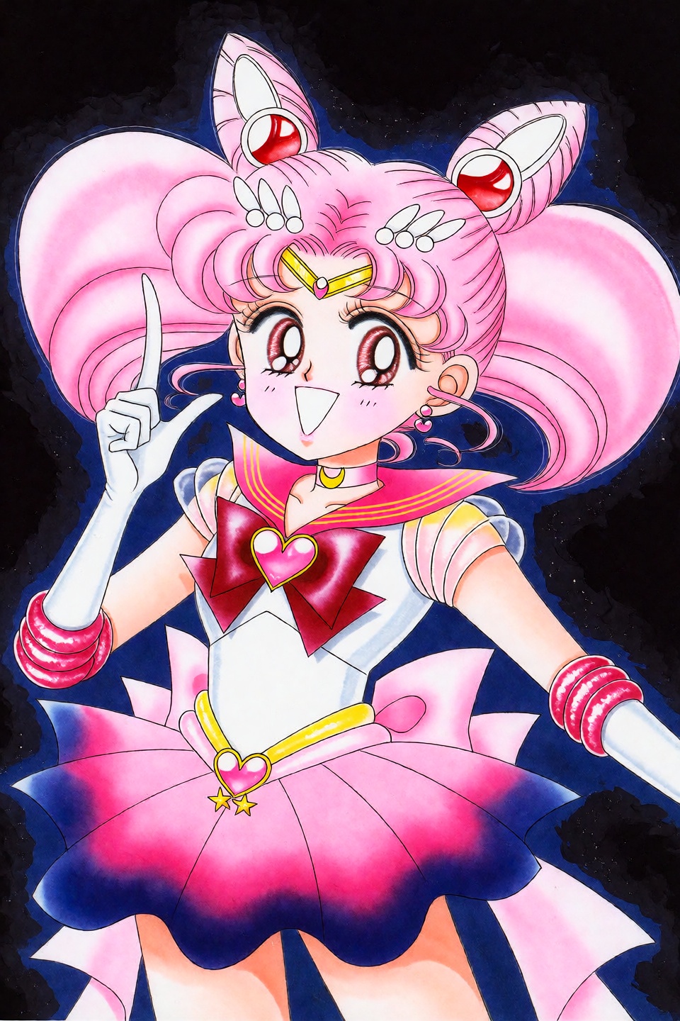 Takeuchi Naoko Style,  Sailor Chibi Chibi,  1girl on Tensor.Art