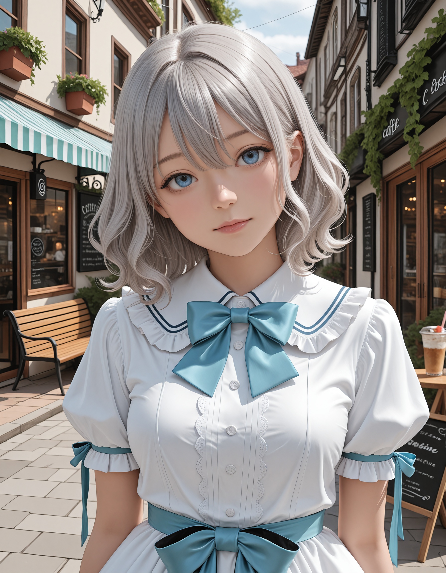 Depth of field,  Straight-on,  Upper body on Tensor.Art