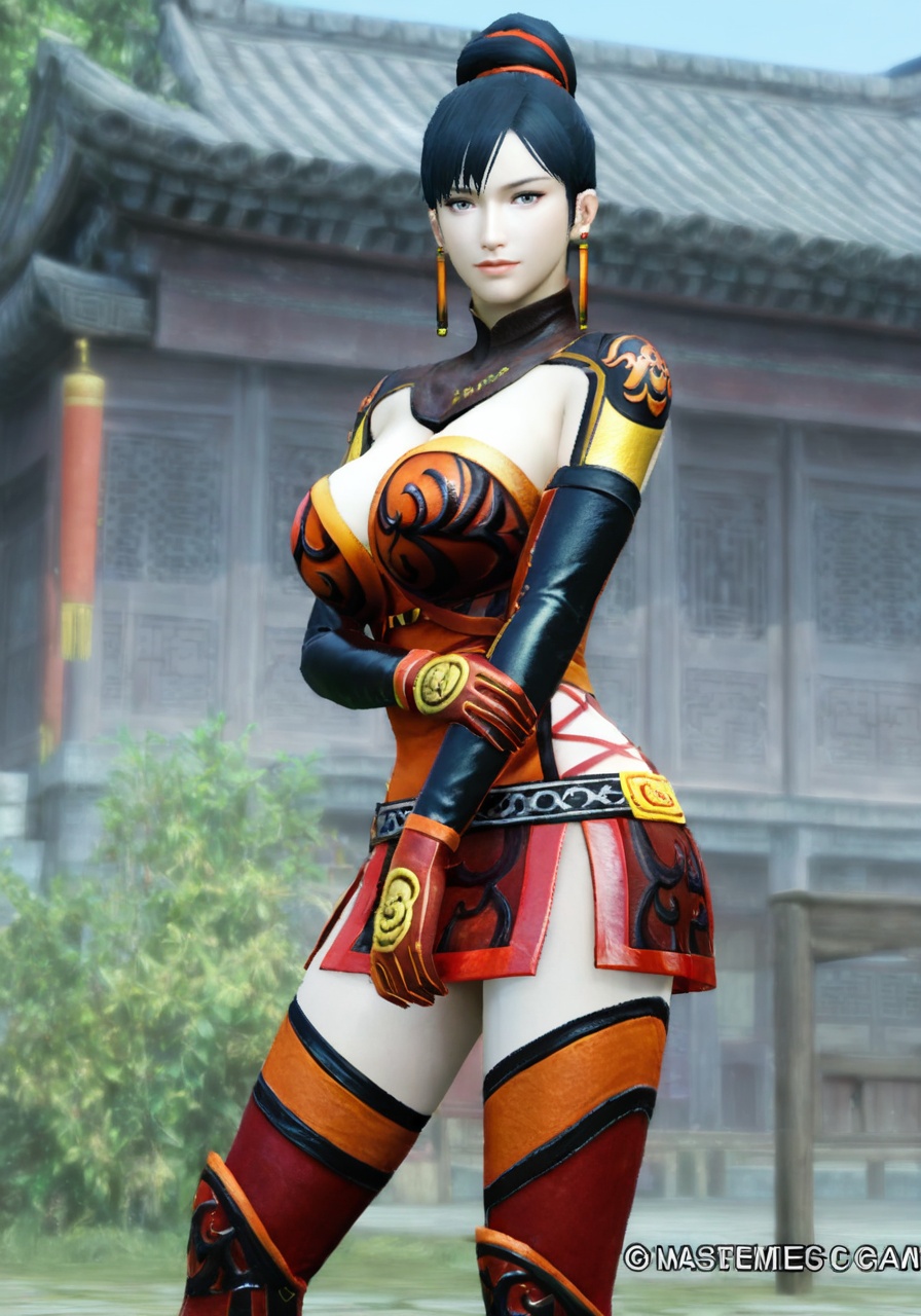 lianshi,  black hair,  chinese clothes by user_835919773920571037 on Tensor.Art