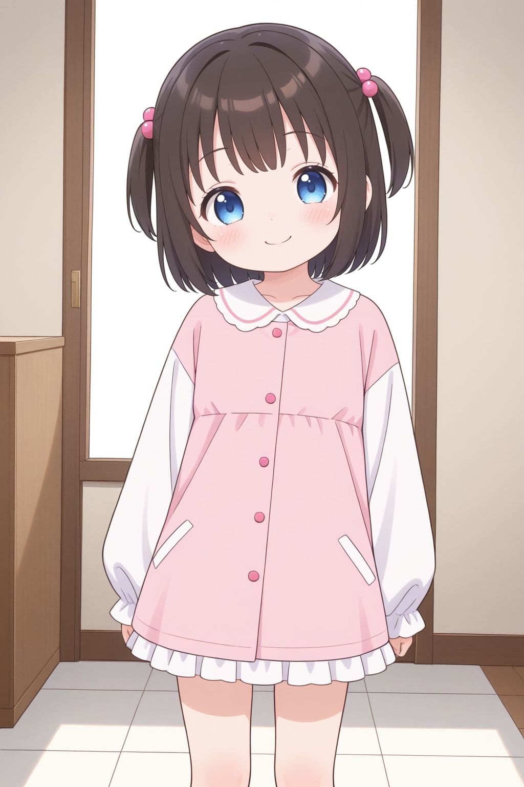 solo,1girl,cute girl,little_girl,loli,child,kawaii,smile,