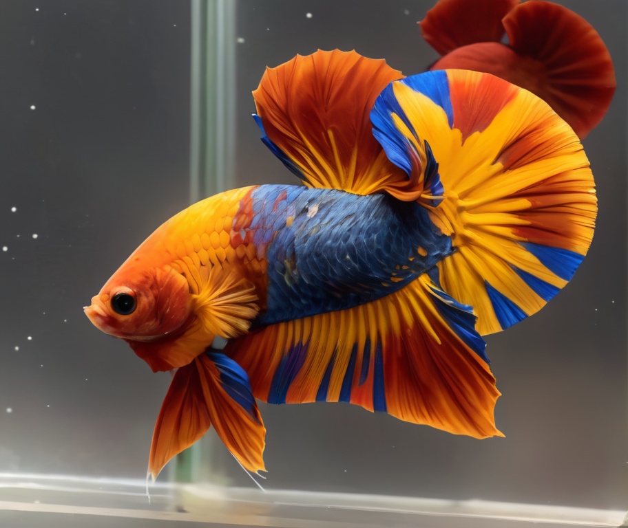 betta hmpk,  realistic,  animal focus on Tensor.Art