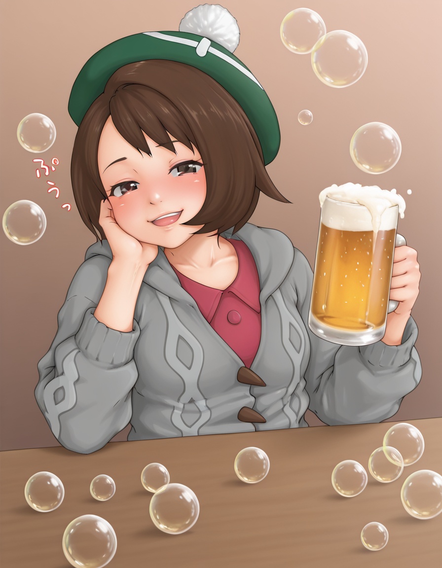 hebamekisolo,  Gloria_(pokemon),  scottish bar on Tensor.Art
