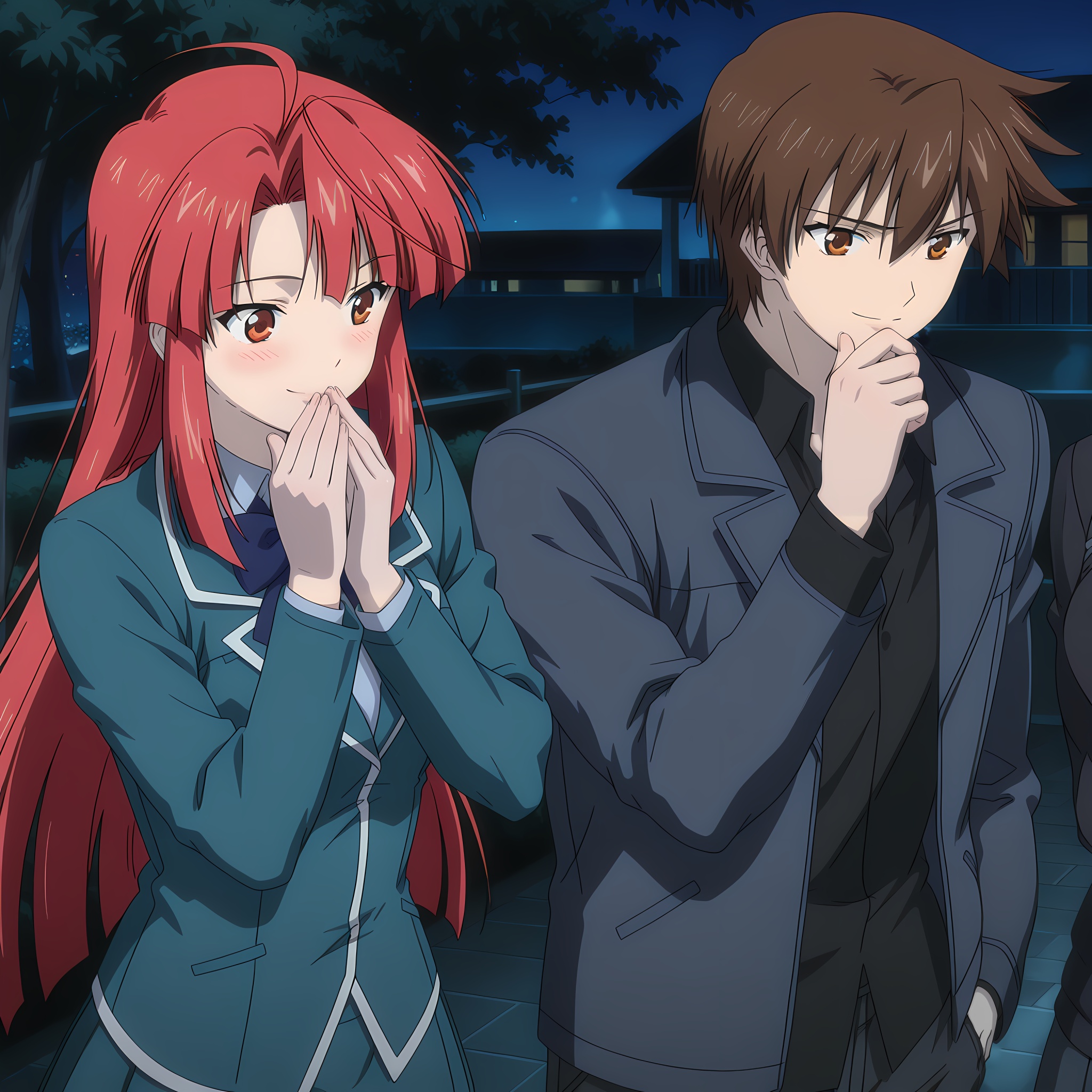yagami_kazuma-kns,  1boy,  couple on Tensor.Art