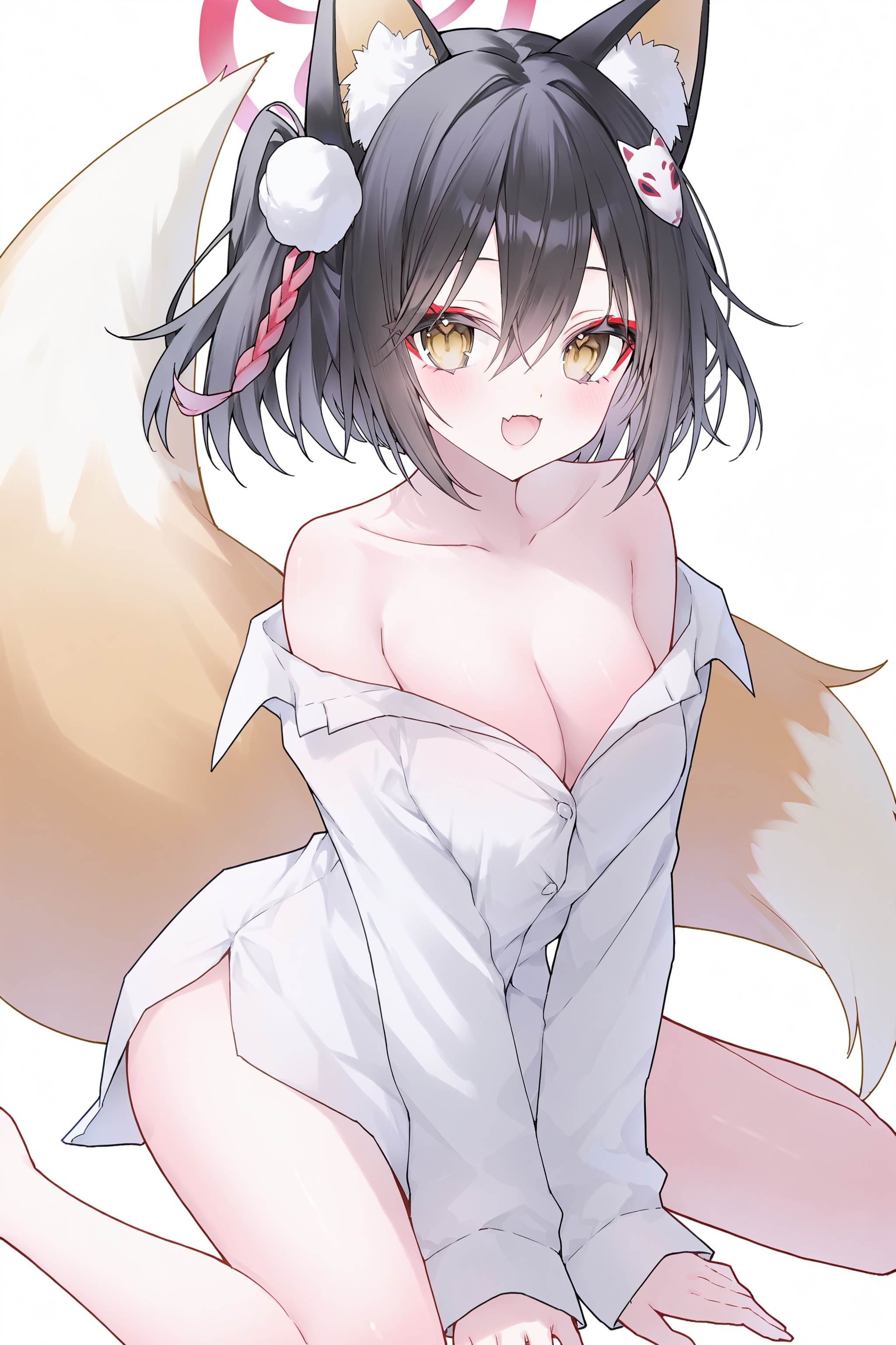 1girl,  izuna \(blue archive\),  breasts on Tensor.Art