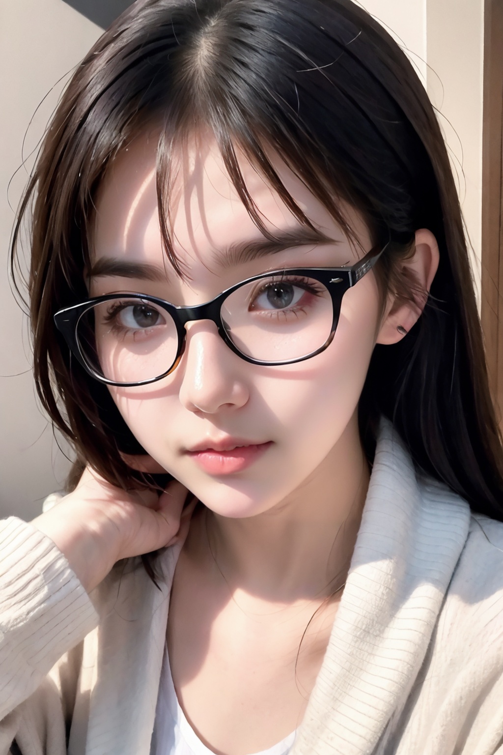 1girl,  solo,  white shirt on Tensor.Art