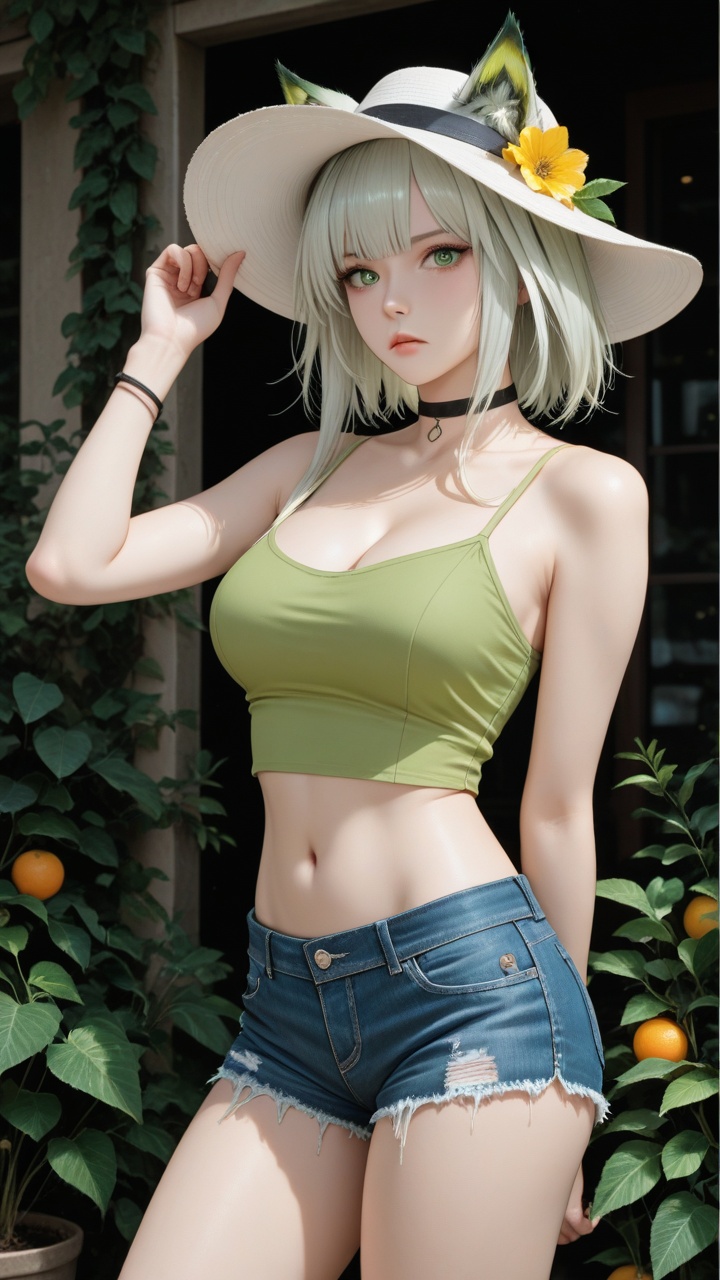 kal'tsit_\(arknights\),  1girl,  solo on Tensor.Art