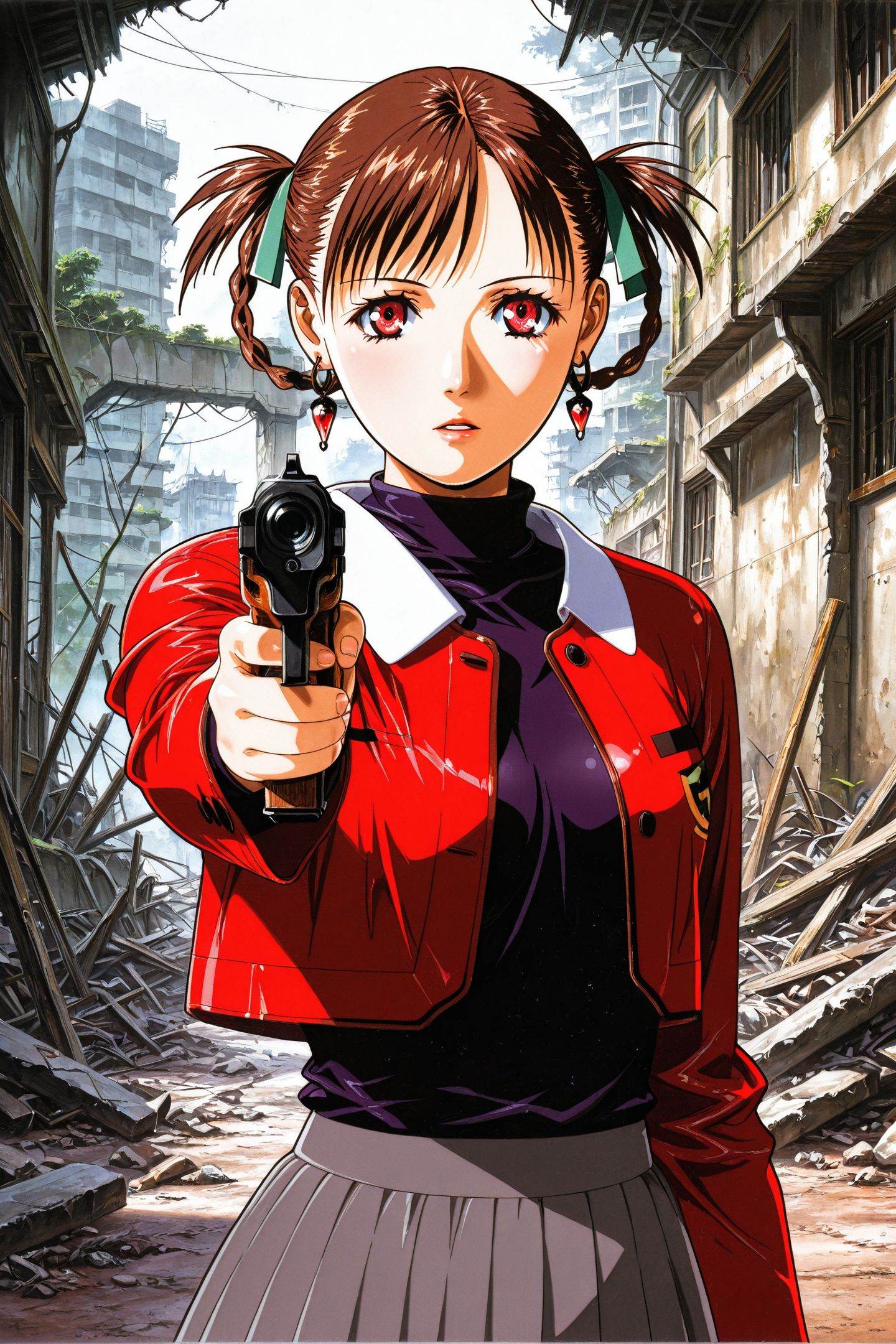 Yasuomi Umetsu Style,  Sawa \(Type-1\),  1girl on Tensor.Art