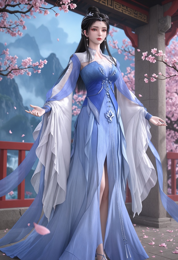 李慕婉服装5-国漫-Illustrious光辉 by 云落 on Tensor.Art